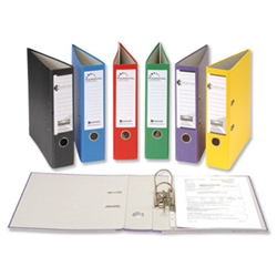 Eastlight Karnival Lever Arch File Paper over
