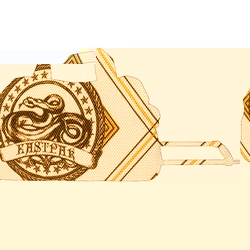 Eastpak Container 65 Medium Trolley Holdall - Emblem