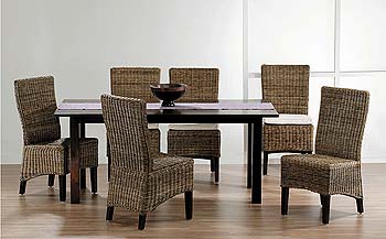 Eastward Limited Madrid Dark Teak Dining Table