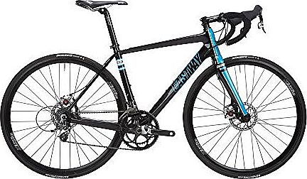 Mens RD 1.0 Carbon Road Bike - Black/Blue, Medium