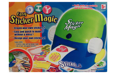 DIY Sticker Magic