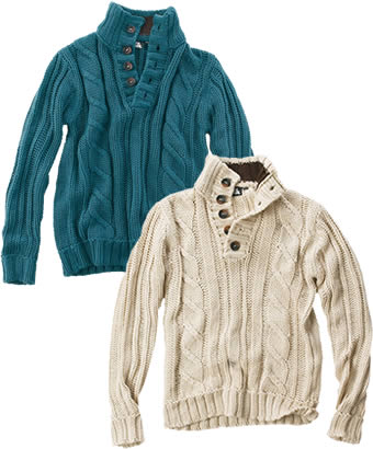 Easy Living Cable Knit