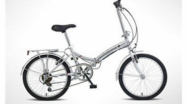 Easy Street Folding Bike in Silver