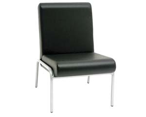 Easy vinyl reception chair