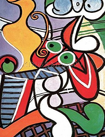 Easyart.com Pablo Picasso Art Print, Still Life (80 x 60cm Art Prints/Posters)