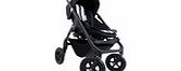 EasyWalker Mini Stroller Black Stripe - Black