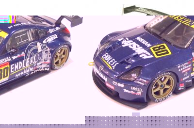 Nissan Fairlady Z JGTC GT300 Endless 2004 in Blue