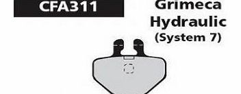 EBC DISC BRAKE PADS FOR GRIMECA 7 HYDRAULIC