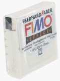 Eberhard Faber 56g Fimo Soft Block Clay - Glitter White
