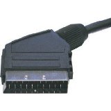 ebinary SCART to SCART 5 metre Cable for TV, SKY, VCR, DVD UK