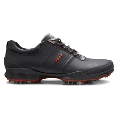Ecco Biom Golf Shoes Black/Fire Caldera