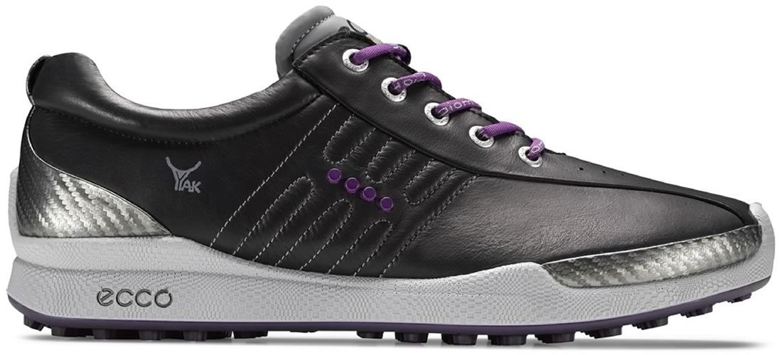 Ecco Biom Hybrid Golf Shoes Black/Purple