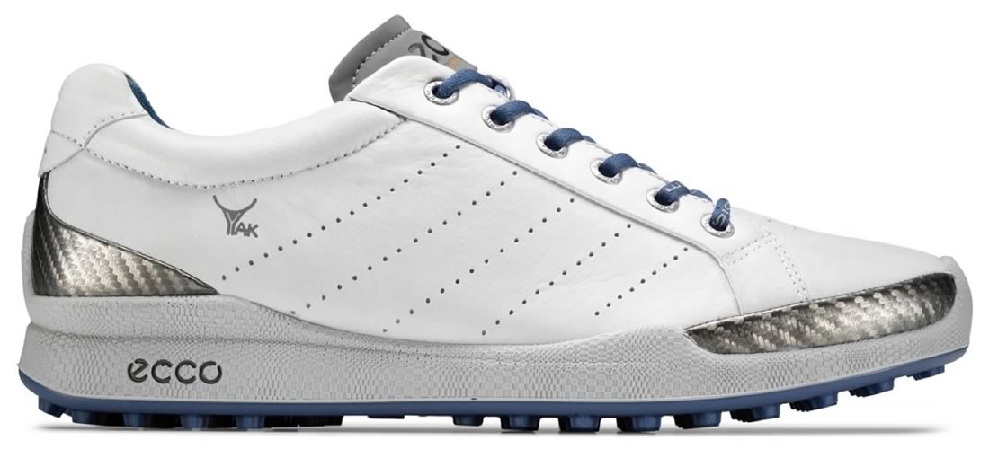 Ecco Biom Hybrid Golf Shoes White/Royal