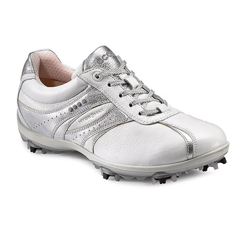 Ecco Casual Cool Golf Shoe Ladies - White/Light