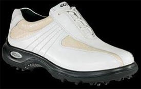 Ecco Casual Swing Womens Golf Shoe White/Ice White