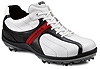 Ecco Casual Cool II GTX Golf Shoe White/Black/Lava