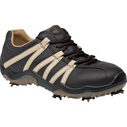 Ecco Golf Ecco Casual Cool Ribbon Golf Shoe Espresso/Safari