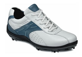 Ecco Golf Shoe Casual Cool II Hydromax White/Blue Shadow 39444