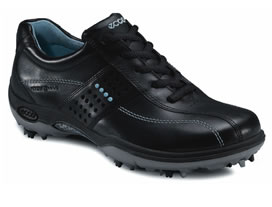 ecco Ladies Golf Shoe Casual Pitch Hydromax Black 38843