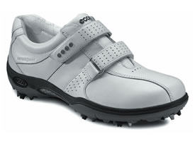 ecco Ladies Golf Shoe Casual Pitch Hydromax White 38843