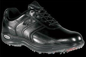 Ecco Sport Saddle Hydromax Golf Shoe Black