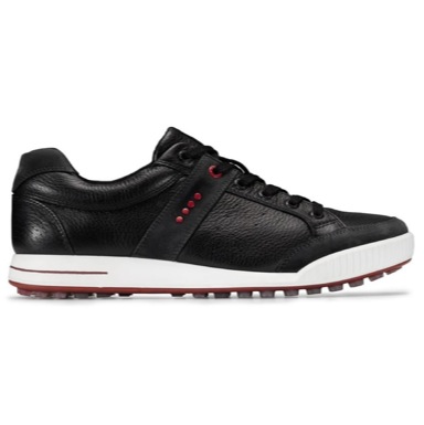 Street Golf Shoes Black/Chilli Red