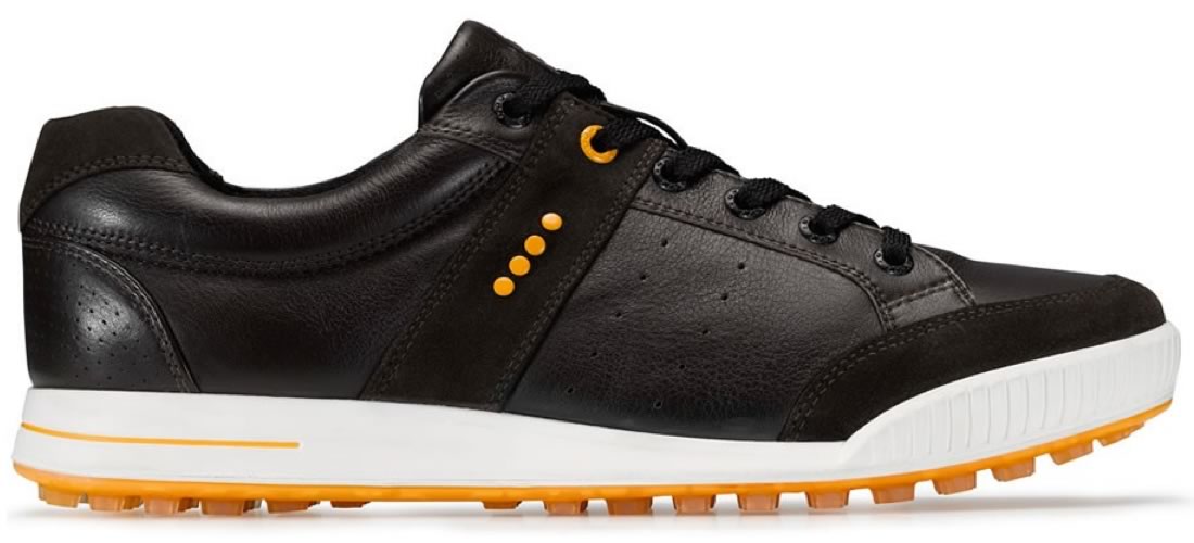 Ecco Street Golf Shoes Licorice/Fanta