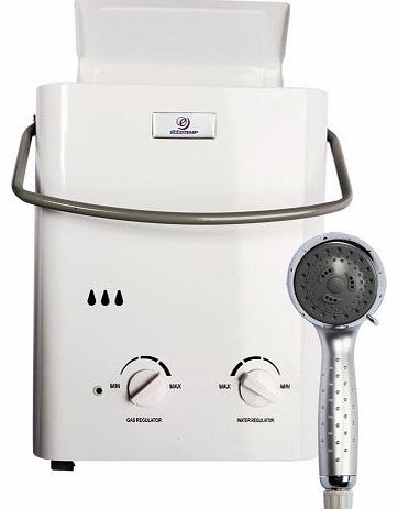 Portable Tankless Water Heater with Shower Head