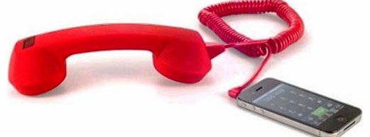 Retro Handset for Mobile Phones/Tablets/PC - Rouge ST
