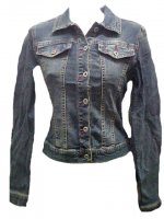 Ecko Red Denim Jacket - S M L