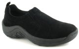 New Earth `Rebel 4` Womens Suede Slip On Casual Shoes - Black - 8 UK