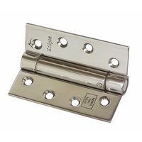 ECLIPSE Adjustable Self Closing Hinge Polished SS 102 x 76mm Pack of 2