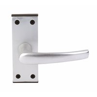 ECLIPSE Door Handle Straight Satin Aluminium