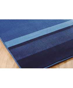 ECLIPSE Stripe Blue Rug