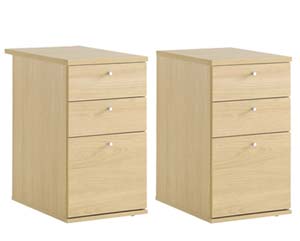 ECO desk high pedestals