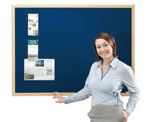 ECO friendly noticeboard