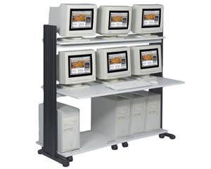 ECO Lan station holds six servers