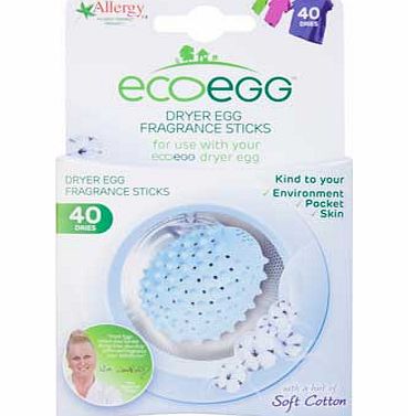 Ecoegg Dryer Egg 40 Load Refill - Soft Cotton