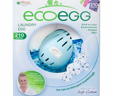 Ecoegg Laundry Egg 210 Washes - Soft Cotton
