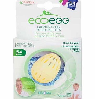 Ecoegg Laundry Egg 54 Wash Refill - Fragrance Free