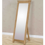 New Cotswold Cheval Mirror in Solid wood