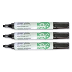 Ecolabel Permanent Marker with Recycled Barrel