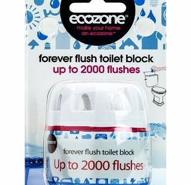 Forever Flush 2000 - Toilet Cleaner and Freshener - Last for up to 2000 Flushes - Helps to Prevent Stains and Limescale