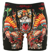 Ed Hardy Black `Tiger with Sword`