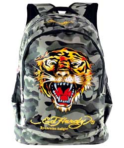 Ed Hardy Bruce Tiger Backpack
