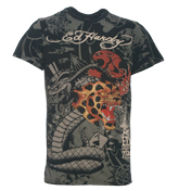 Ed Hardy Cat Out Of Hell Black T-Shirt