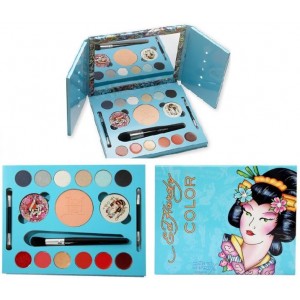 Ed Hardy Color Make Up Set Geisha Blue