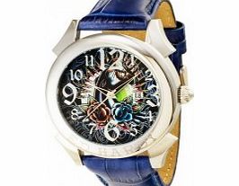 Ed Hardy Ladies Revolution Panther Blue Watch