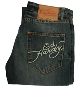 Ed Hardy Love Kills Slowly Straight Leg Jeans -
