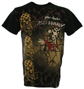 Ed Hardy Speedy Black T-Shirt